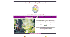 Desktop Screenshot of innerharmonyfengshuischool.com